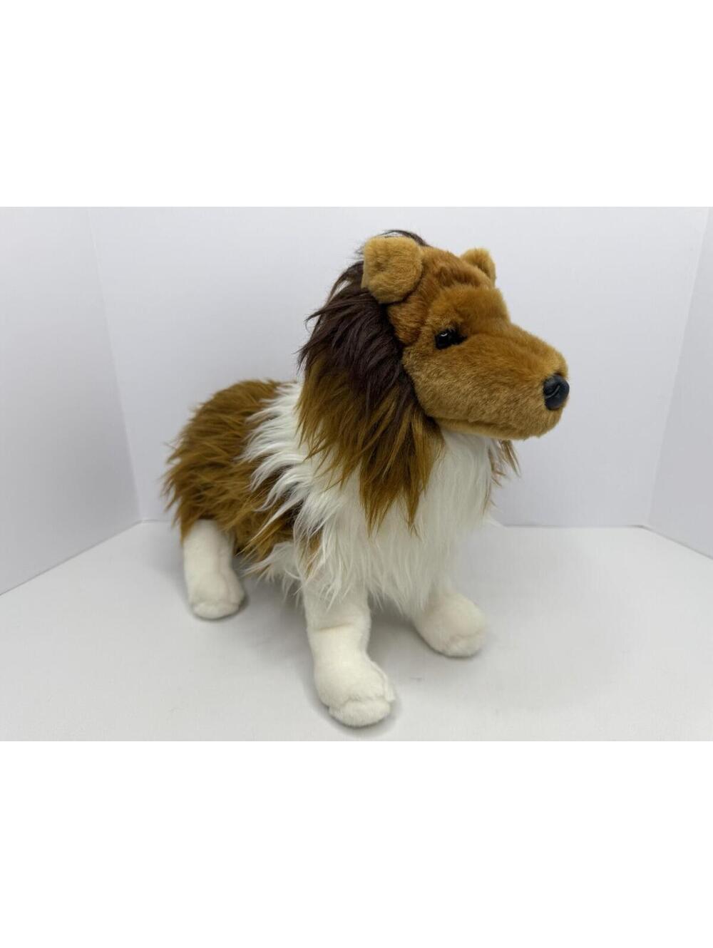 2016 DOUGLAS The Cuddle Toy #1997 Life Like Whispy Sheltie Dog Plush P153